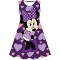 thumbnail image 3 of Disfraz de Minnie Mouse para niñas, vestido de princesa de manga corta, ropa 3D para fiesta de cumpleaños, 3 of 4