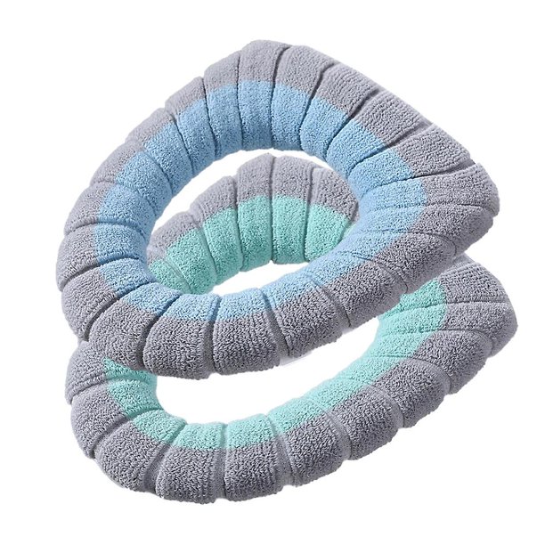 Children 120 Cojín Universal para asiento de inodoro, 2 uds., con lazo colgante, almohadillas lavables suaves para asiento de inodoro