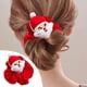 thumbnail image 1 of Coletero Elástico Navideño Ltp240921001 | Accesorio para El Pelo de Terciopelo para Muñeco de Papá Noel | Diadema Festiva Roja y Blanca para Mujeres y Niñas | Regalo para Fiestas y Disfraz Navideño, 1 of 5