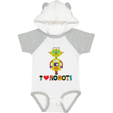 

Inktastic Robotics Team I Love Robots Gift Baby Boy or Baby Girl Bodysuit