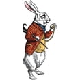 thumbnail image 2 of Wonderland White Rabbit Quotable Notable - Die Cut Silhouette Greeting Card and Sticker Sheet, 2 of 4