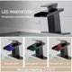 thumbnail image 2 of Grifo LED para lavabo de baño AVSIILE, bronce frotado con aceite, 2 of 9