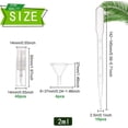 thumbnail image 3 of 40pcs 2ml Mini Fine Mist Spray Bottle Refillable Sample Bottle with Transparent Plastic Lid 10pcs Dropper and 4pcs Funnel for Perfume Lotion Travel, 3 of 9