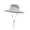 Gray, variant on Lispipm Wide Brim Sun Hat for Women Men Breathable Mesh Packable Bucket Hats Outdoor Fishing Hiking Beach Garden Work Caps Black