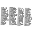thumbnail image 4 of unbranded  4 Pcs Die Cut Craft Dies Flower Lace Cutter Mold DIY Cutting, 4 of 8
