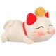 thumbnail image 3 of Figura de gato de la suerte de resina, adorno para tartas, adorno de escritorio, estatua de gato de la suerte, regalo, 3 of 7