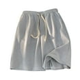 thumbnail image 2 of pstuiky Pantalones cortos deportivos, Pantalones cortos casuales, cómodos, con bolsillos sólidos, con cordón y vendaje para hombre Pantalones cortos deportivos para hombre, 2 of 5