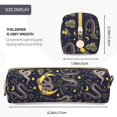 thumbnail image 3 of Balery Snake Sleep Estuche de Lápices de Cuero Impreso, Estuche para Suministros de Arte, Estuche de Lápices con Cremallera, Estuche de Almacenamiento de Papelería, 3 of 7