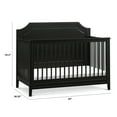 thumbnail image 7 of Davinci Chloe Regency 4-in-1 Convertible Crib, Ebony, 7 of 7