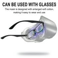 thumbnail image 6 of 3 Pcs VR Headset Glasses Wireless Virtual Reality Goggles 120° Panoramic View Lightweight Foldable Cinema Movies Games Home Travel Gift, 6 of 9