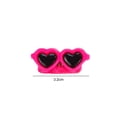 thumbnail image 6 of Mightlink Pet Hairpin Handmade Bright Color Ultra-Light Easy-wearing Smooth Surface Dress Up Gift Heart Shape Sunglasses Dog Cat Teddy BB Clip Pet Accessories, 6 of 7