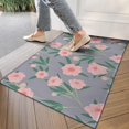 thumbnail image 4 of Pioneer Flower Floral Print Pattern Door Rugs,Washable Non Slip Door Mats Indoor,Decorative Door Mats,Entry Mat Indoor for Entrance,Bedroom,Kitchen,Bathroom,17"x30", 4 of 6