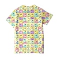 thumbnail image 5 of Staki Rabbit Short Sleeve Tops Easter Shirts for Toddler Girls Bunny T-Shirt Graphic Tees Kids Rabbit Tops Egg Easter Day Gift 1-9Y 10-13Y(Yellow,12-13 Years), 5 of 6