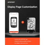 iGPSPORT BSC100S GPS Bike Computer, Wireless 2.6 Bluetooth ANT+ Waterproof Cycling Computer