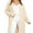 Beige, variant on Women's Oversized Slouchy Knit Chunky Open Front Sweater Coat