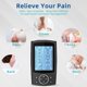 thumbnail image 3 of Estimulador muscular TENS EMS de doble canal PowerPulse con 24 modos para aliviar el dolor, masajeador recargable con 8 almohadillas, soporte para almohadillas ABS y cable USB (negro), 3 of 5
