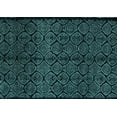 thumbnail image 1 of Ahgly Company Indoor Rectangle Abstract Light Blue Modern Area Rugs, 2' x 5', 1 of 4