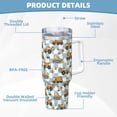 thumbnail image 5 of Daiia Construction Vehicle Printed 40 oz Tumbler with Handle,Ice Bully Insulated Tumbler 2 in 1 Lid Insulated Water Bottle Stainless Steel Travel Coffee Mug, 5 of 8