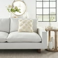 thumbnail image 3 of Mina Victory Life Styles Tufted Pom Poms 18"X18" Ivory Indoor Throw Pillow, 3 of 6