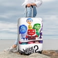 thumbnail image 3 of Lsque inside out 2 Printed Luggage Cover, Travel Luggage Protector,Scratch and Dirt Resistant, Fits 18-32 Inch Luggage - X-Large, 3 of 9