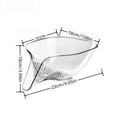 thumbnail image 4 of Sentmoon Sink Organizer Rack for Kitchen Sink Sponge Holders Basket with Spout Accessories Gadgets for Washing Vegetables Multi Functional Wash Colander with Spout and Removable FilterKitchen, 4 of 10
