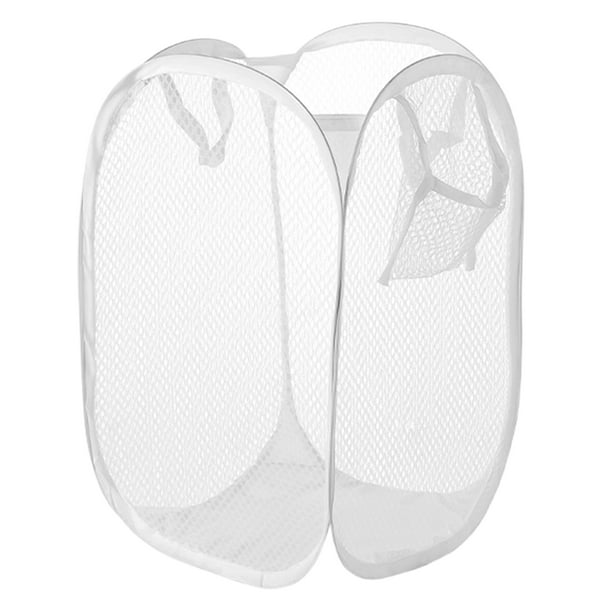 Bolsa de lavandería con múltiples agujeros, plegable, hueca, lavable, para guardar ropa sucia, artículos diversos, organizador de juguetes para niños, organizador de ropa, artículos para el hogar