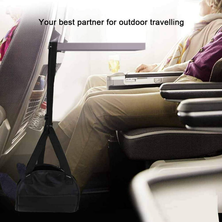  Airplane Footrest - Travel Foot Rest Airplane Foot Rest Hammock  (Thickened Memory Foam), Hanging Foot Rest for Airplane Travel, Plane Foot  Rest Hammock Airplane Travel Accessories : Office Products