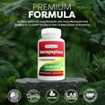 thumbnail image 6 of (2 pack) Best Naturals Serrapeptase 120000 SPUs 90 Vegetarain Capsules - Supports Sinus Health, 6 of 9