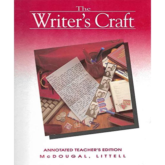 Pre-Owned Writer's Craft/Grade Seven Red, 9780812378573, 0812378571, Hardcover, Teachers Guide edition