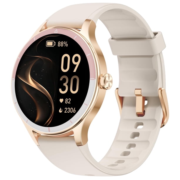 Reloj inteligente TOOBUR para mujer, Android/iOS, rastreador de actividad física
