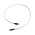 thumbnail image 4 of Type C Flat Cable Type C Male to Male 2A Charge Data Extension Silicone Cable 480Mbps Data Transfer Cable for Phone, 4 of 4