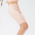 thumbnail image 6 of Girls Tight-Fit Knee-Length Shorts, High-Waist Yoga Running Shorts for Kids, Breathable Dance Training Capri Leggings, Quick-Dry Workout Shorts for Age 5-13 Light Pink 130, 6 of 9