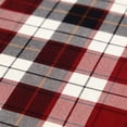 thumbnail image 4 of Gamivast Tunic Tops For Women Plaid Print Skew Neck Dressy Tops 3/4 Sleeve Asymmetrical Tops Comfy Loose Fit Casual Office Work Wear, 4 of 7