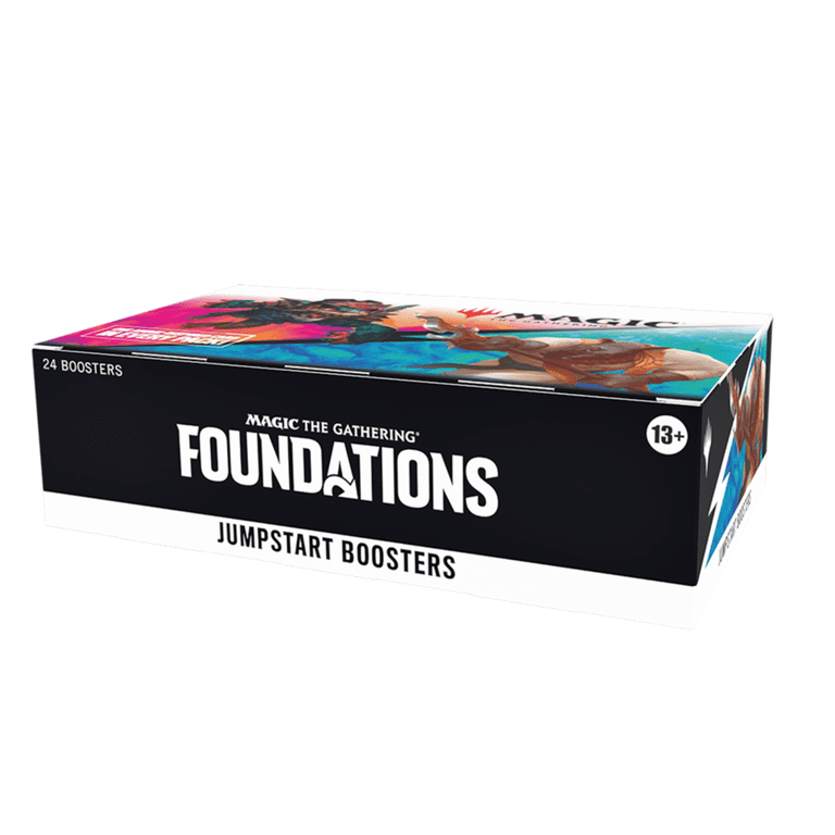 how many packs in a jumpstart booster box Wizards of the Coast Magic, The Gathering Foundations Jumpstart Booster Box,  24 Packs