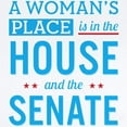 thumbnail image 2 of CafePress - A Woman's Place Is In The House And The Senate Bod - Baby Light Bodysuit, Size Newborn - 24 Months, 2 of 4