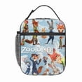 thumbnail image 2 of Zootopia Insulated Lunch Bag Cartoon Backpack, Reusable Thermal Cooler Tote for School Picnic Travel, Water Resistant Zipper Lunch Box Carry Bag Large Capacity Reusable Cooler Bag 11488-A9, 2 of 6