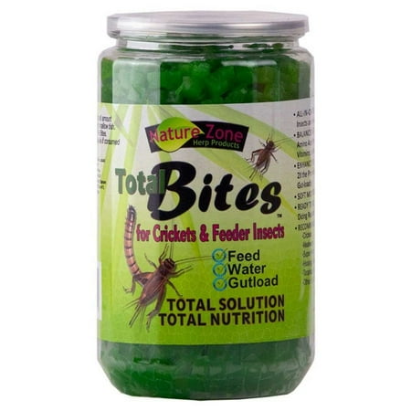 - Nature Zone Total Bites for Crickets and Feeder Insects 24 Ounce