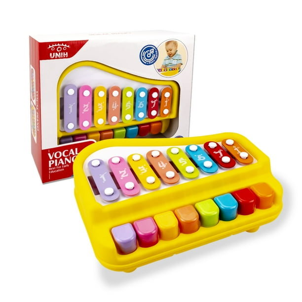 UNIH Baby Piano Xylophone Musical Toys for 1 Year Old Boys Girls