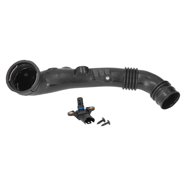 Kit de sensor de tubo de manguera de entrada de aire 13717599294 Reemplazo de goma resistente al calor para 335i E92/93