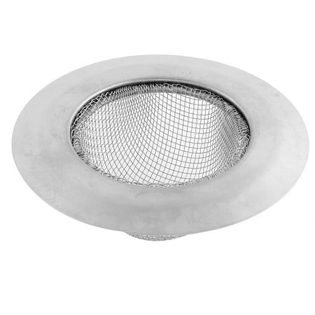 Mesh Infield Protector - Unique Bargains Restaurant Kitchen Floor Basin Filter Mesh Sink Strainer Protector 9cm Dia for Home Essential