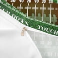 thumbnail image 4 of Castle Fairy Football Print Bedding, Sport Ball Game Duvet Cover Full, Green Brown White,3pcs,1 Duvet Cover and 2 Pillowcases, 4 of 6