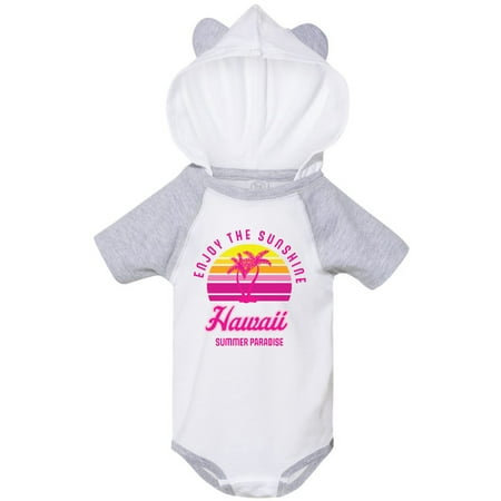 

Inktastic Enjoy The Sunshine Hawaii Summer Paradise Gift Baby Boy or Baby Girl Bodysuit