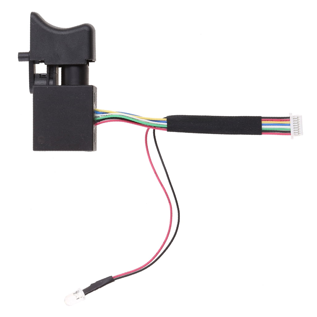 SEFUONI Cordless Trigger Switch With Small Light For Power Tools