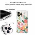 thumbnail image 4 of Beautiful Red Flowers Case for iPhone 11 Pro Max,Aesthetic Colourful Floral Pattern Soft TPU Full Cover Case, 4 of 5