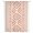 Orange, variant on Boho Sage Green Geometric Sheer Curtains 54 Inches Long, Vintage Southwestern Stripes Light Filering Curtains, Breathable Simi Curtain Privacy Drapes for Kitchen Bathroom Small Window Treatment