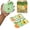 Multicolored Fruits, variant on Cellulose Compressed Sponges Bulk - Fruit Shaped Kitchen Pack of 8 - , Odor Free, , Pop Up Compostable Scrubbers for Washing Dishes