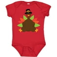 thumbnail image 3 of Inktastic Thanksgiving Pilgrim Turkey Boys or Girls Baby Bodysuit, 3 of 5