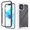 White WH, variant on Latrodar Protective Transparent TPU Protective Case Cover For 12mini 5.4 Inch Safe&Non-Toxic White Home Essentials
