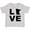 AC-Heather Grey, variant on Inktastic Love Minnesota Boys or Girls Toddler T-Shirt