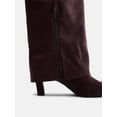 thumbnail image 4 of Madden NYC Women's Fold Over Faux Suede Buckle Boots, 4 of 6
